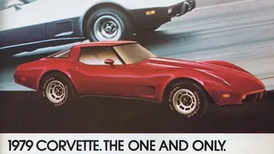 Period 1979 Corvette advertisement