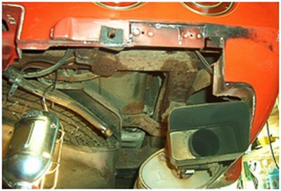 Rear bumpers coming off the Corvette