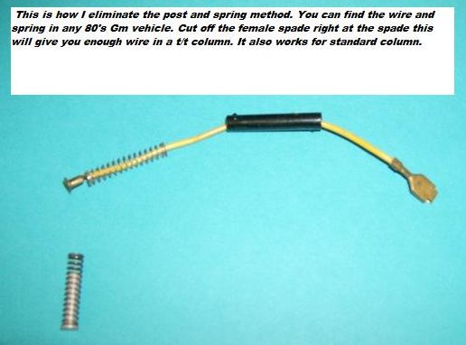 Retainer reassembled with pop rivets