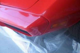 Other side fit of the urethane front bumper cover