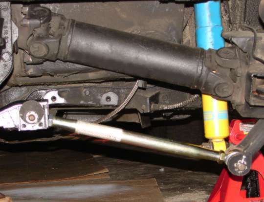 Driver side cam bolt still to be set